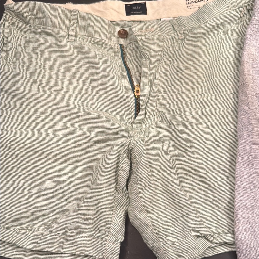 J. Crew Light Green Mens Shorts / Goodfellow & Co gray shorts